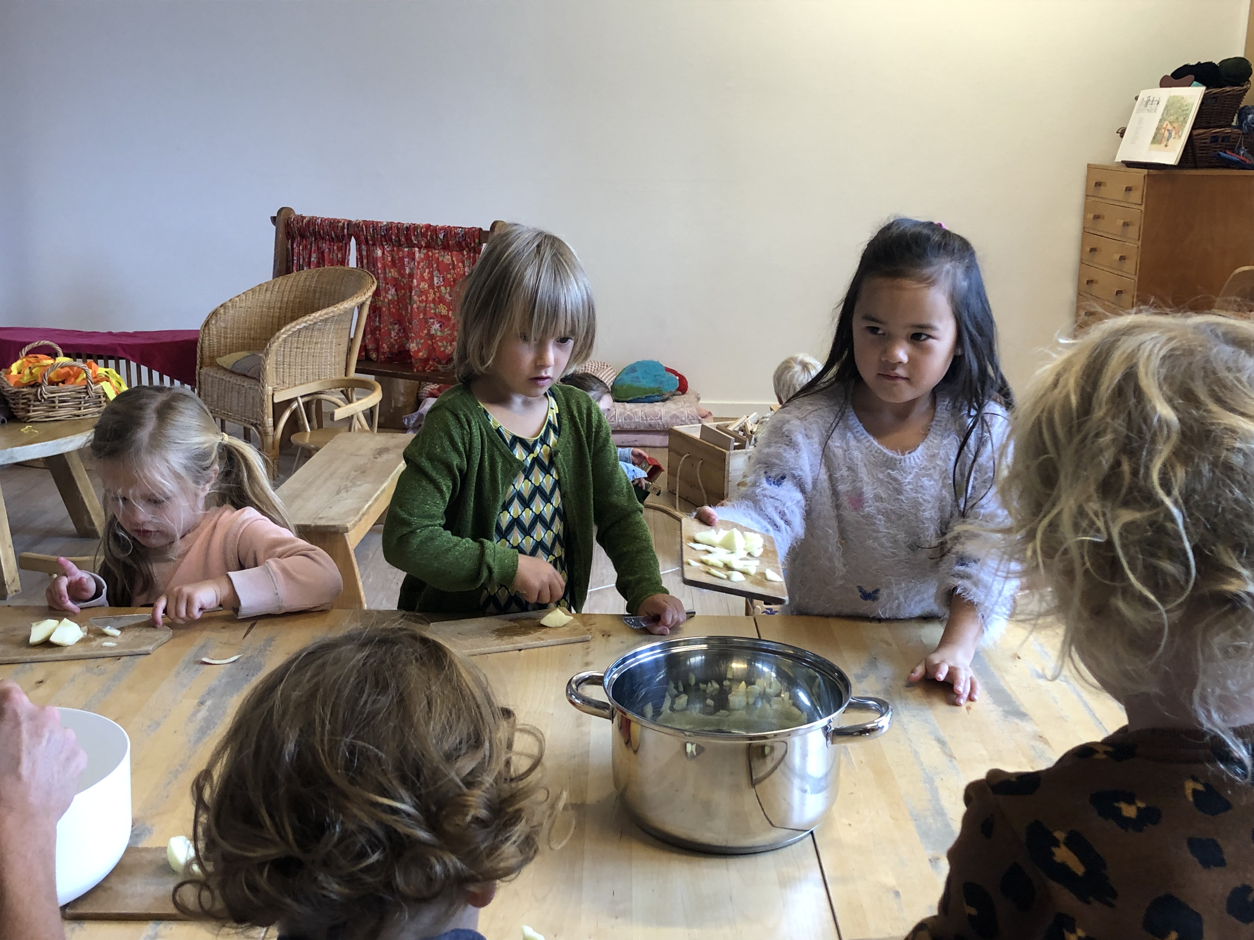 Oogstfeest en herfst in het bos