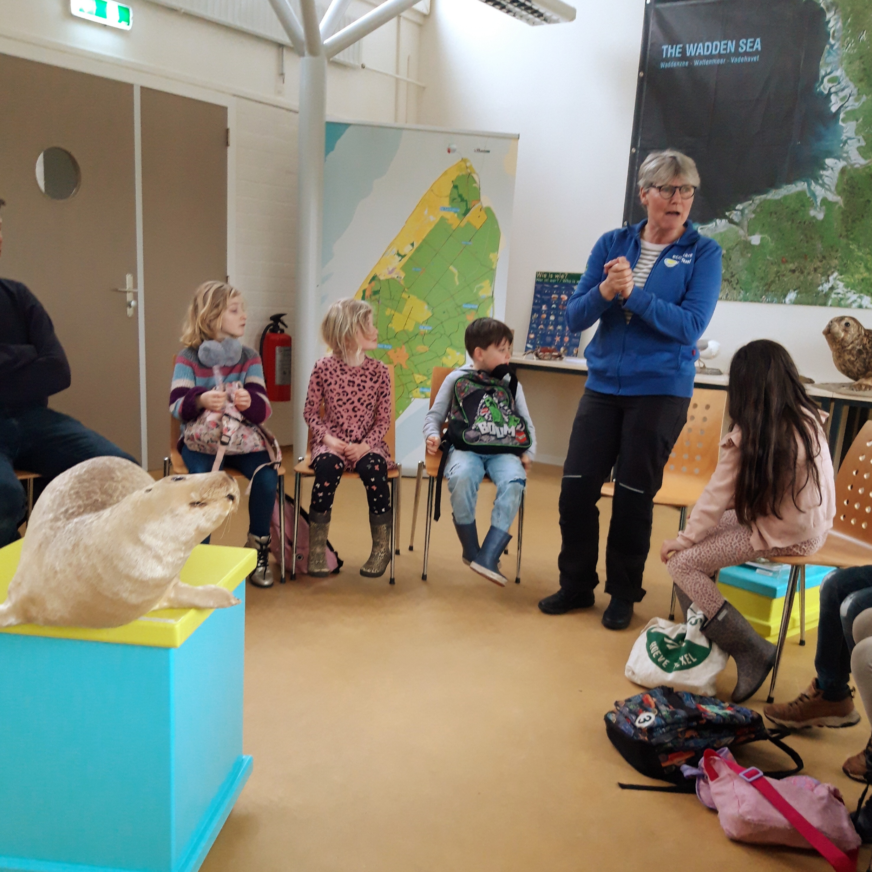 Oudheidkamer en Ecomare