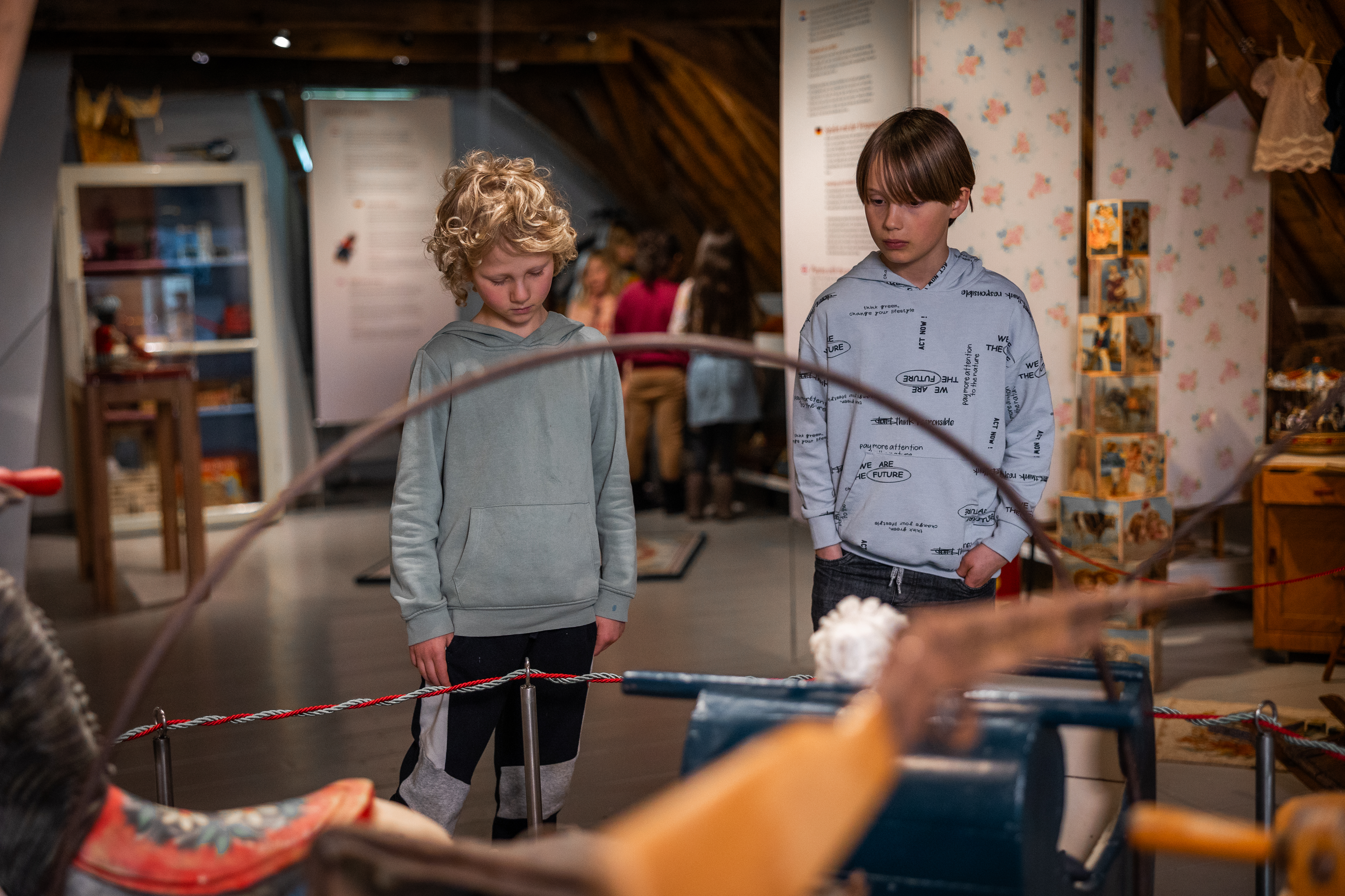 De foto's van de Oudheidkamer