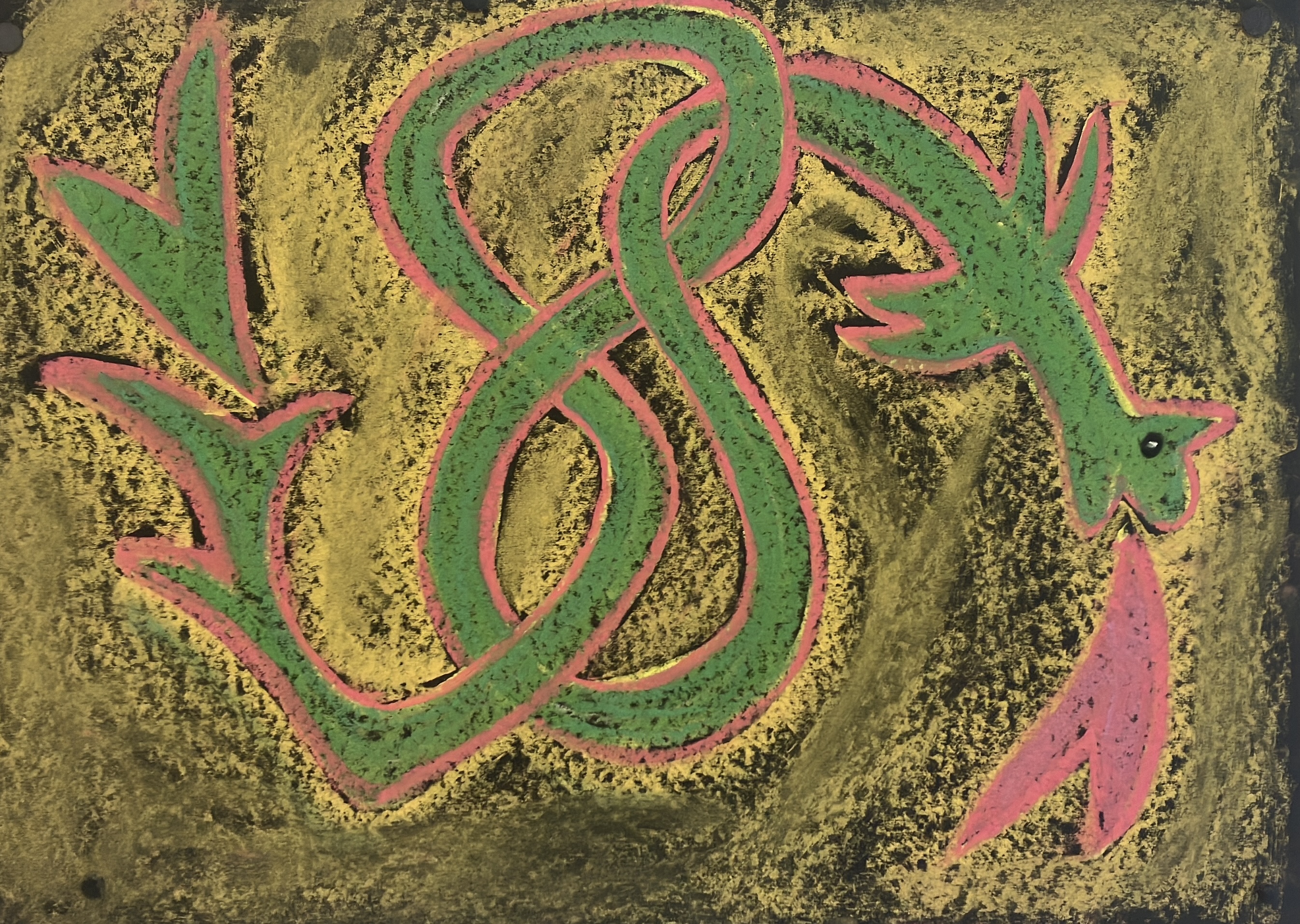 Michaëlsfeest en vormtekenen van draken in klas 5-6